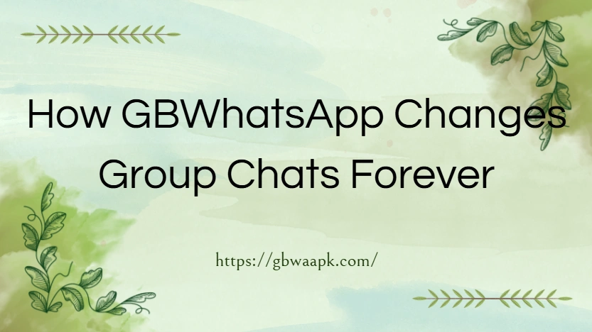 GB Chang Group Chats cover